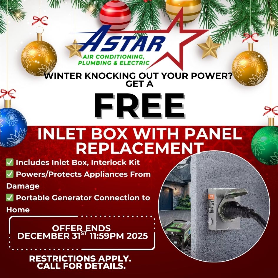 ASTAR - FREE Inlet Box with Panel Replacement
